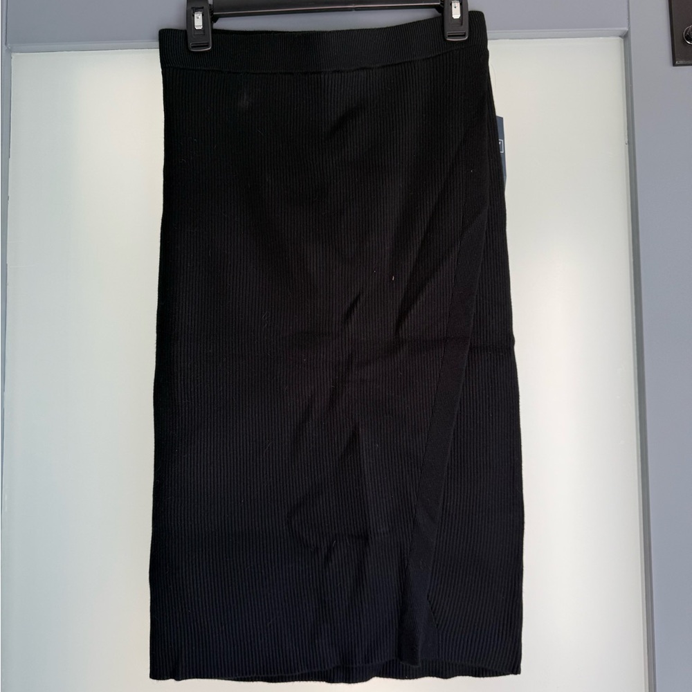 Abercrombie & Fitch Black Asymmetrical Skirt